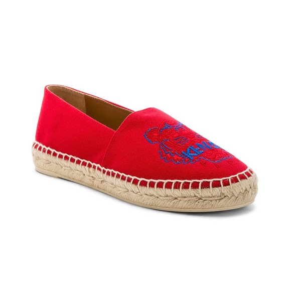 kenzo espadrilles red